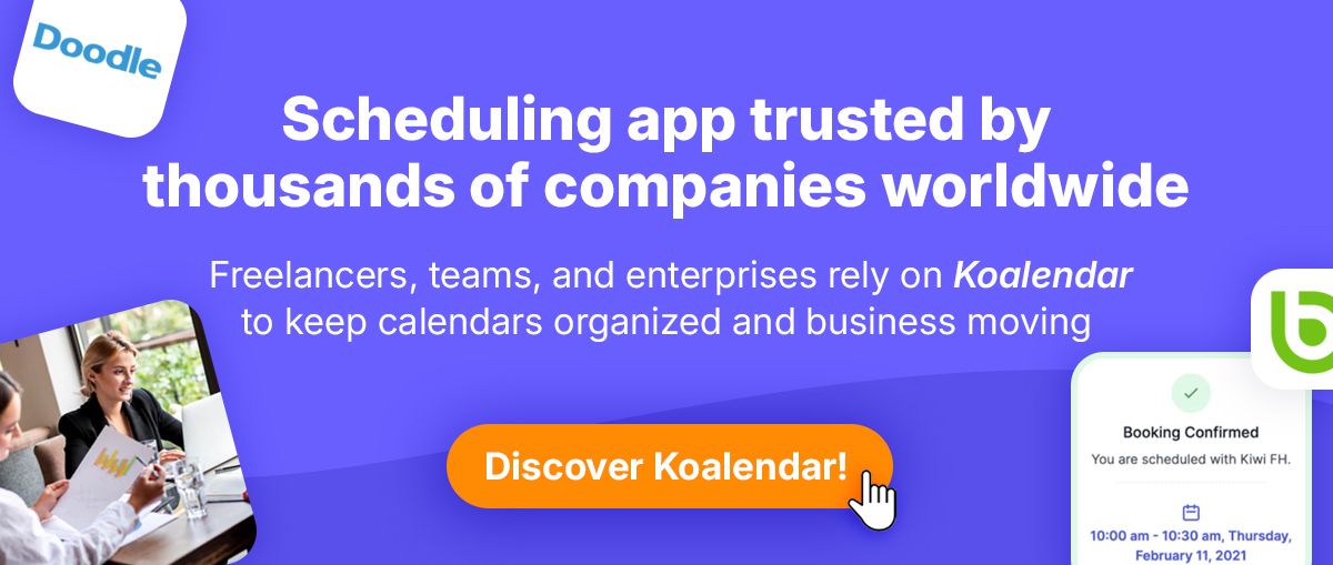 koalendar clinic scheduling software